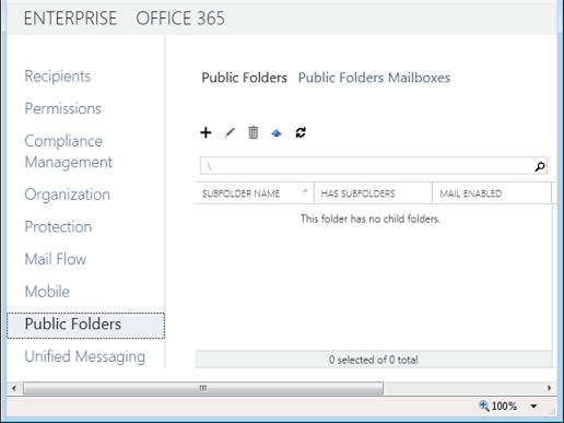 Exchange 2013 | Public Folders | Public Folders